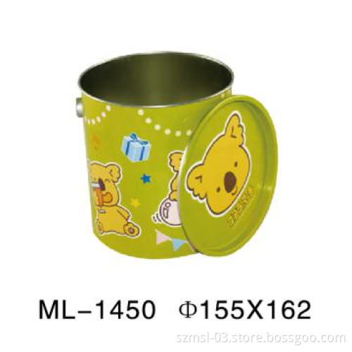 fruit or biscuit tin bucket